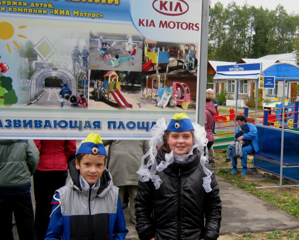 Юные инспектора дорожного движения в Нижнем Новгороде