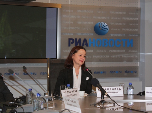 Заместитель председателя правления Фонда поддержки детей, находящихся в трудной жизненной ситуации, Елена Куприянова