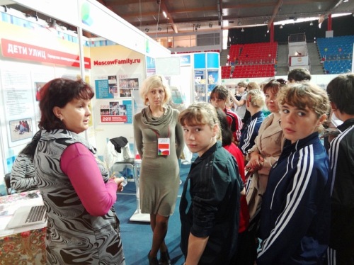 В качестве экскурсантов выставки-форума выступали и дети из социальных учреждений Астраханской области